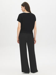 Dolman Sleeve Crew Neck Sweater