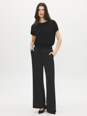 Dolman Sleeve Crew Neck Sweater