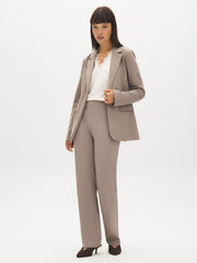 Straight Leg Pants with Waist Tabs