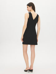 V-Neck Sleeveless Knit Dress